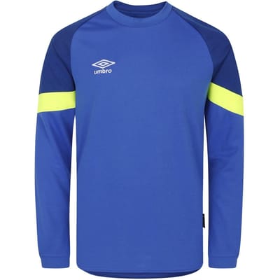 Umbro Raglan-keepersshirt voor kinderen (Oogverblindend Blauw)