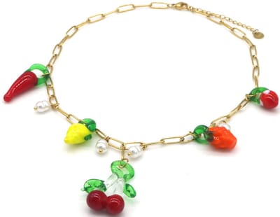 RVS Ketting met bedels – 40-45cm – Tijdloos Cadeau voor Dames