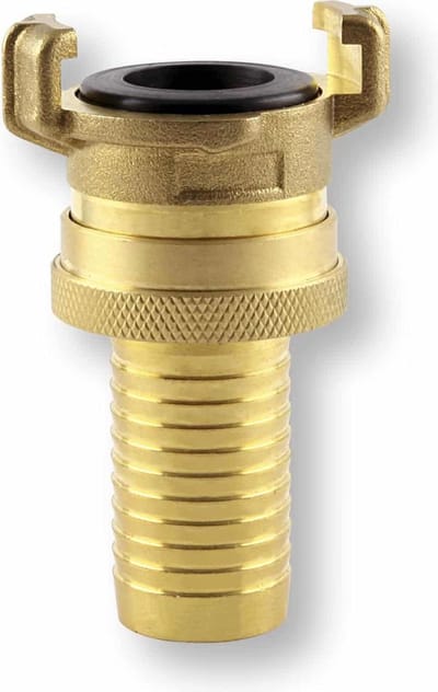 Messing zuig- en hogedrukknoppel 1/2"