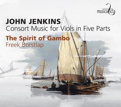 The Spirit Of Gambo, Freek Borstlap - Jenkins: Consort Music For Viols In Five Parts (CD)