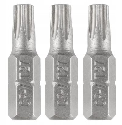 GRAPHITE Torx-bitset T27 x 25 mm - 3 stuks