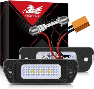 LED Kentekenverlichting Wit 6000K Canbus Zonder Foutmelding voor Mercedes-Benz ML GL R Klasse (2 Stuks)