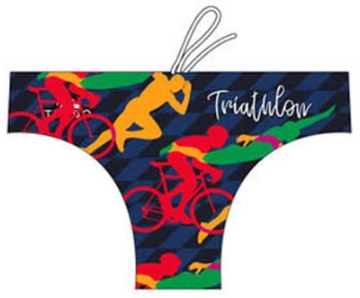 Turbo Triathlon Race Zwemslip Blauw L Man