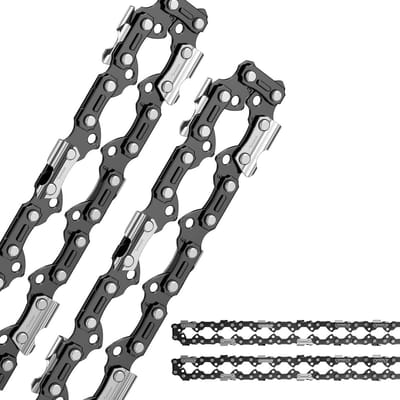 Set van 2 Kwalitatieve Kettingzaagkettingen 13 Inch (32cm) - 56 Schakels, 1.6mm Dikte
