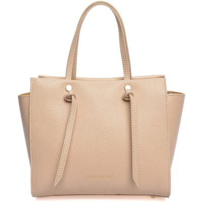 Anna Luchini Rose Rundleer Tas