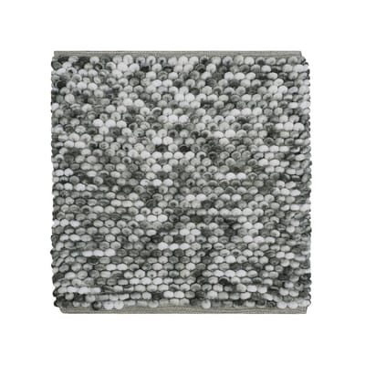 Dutch House Bidetmat Caorle - Bidetmat 60x60cm - Dark Grey mixed - Antislip - Badmatten - Anti Slip Douchemat - Badkamer Mat - Snel Absorberend - Snel Drogende Badmat - Bidetmat - WC mat - Toiletmat voor hangend toilet