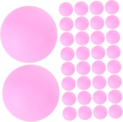 Tafeltennisballen - Kleine plastic ballen - Training en spel - Naadloos ontwerp - 150 stuks - Roze