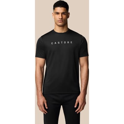 Grafisch Training T-shirt - Zwart/wit