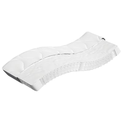 vidaXL - Pocketveringmatras - middelhard - 80x200 - cm