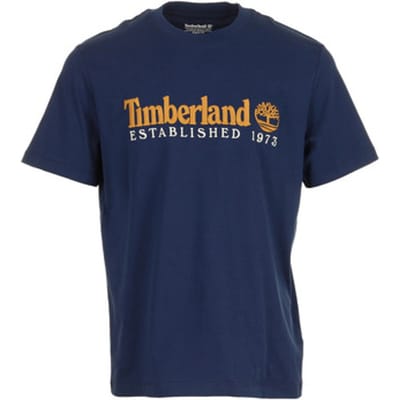 Timberland  T-shirt Korte Mouw SS Embroidered Established 1973