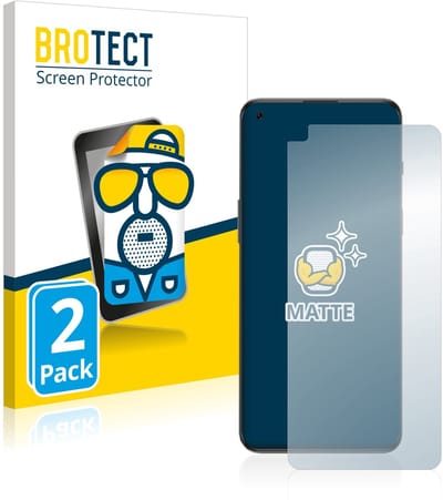 BROTECT - Screenprotector voor OnePlus Nord 2T 5G - Folie Beschermfolie matte 2 Stuks