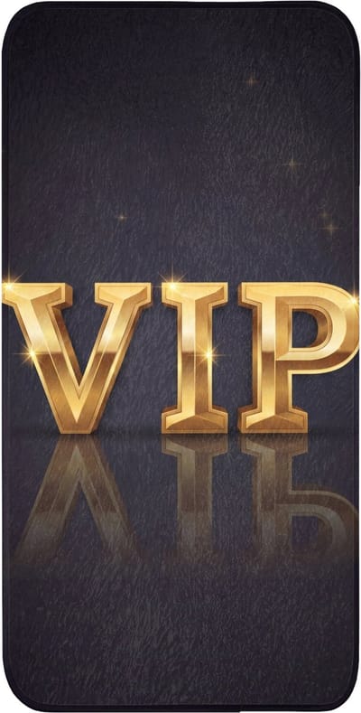 WC mat 60x120 cm - Antislip - VIP - Goud - Schittering - Toiletmat - Vloermat - Douchemat - Toilet tapijt - Toiletmatten