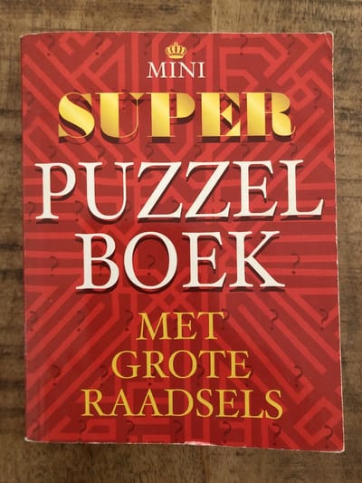 Mini super puzzel boek - met grote