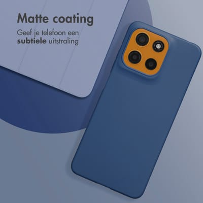 imoshion Hoesje - Geschikt voor Motorola Moto G15 Power / Motorola Moto G15 - Color Backcover - Donkerblauw