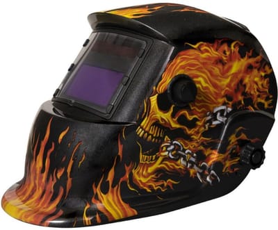 Lashelm instelbaar - automatisch - Heavy metal editie - TOPGEAR