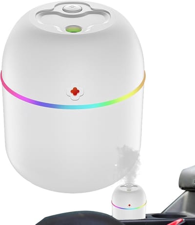 Bureau-luchtbevochtiger | 220 ml persoonlijke luchtbevochtiger USB-diffuser | desktopluchtbevochtiger met twee sproeimodi | Stille Ope-ration kleine luchtbevochtigers