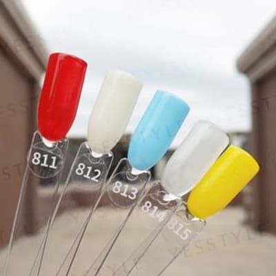 Cosplus - Da Vinci Color Code Nail Gel Polish Ginevra De' Benci 811 Red
