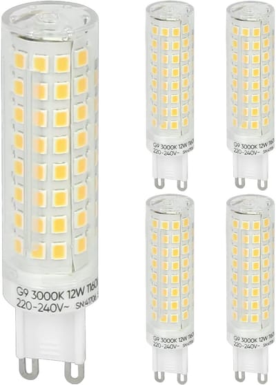 LED line LITE LED Insteeklamp G9 - 12W (vervangt 100W) - 1160lm - Ø19mm - 230V - Energiezuinig - 5 stuks