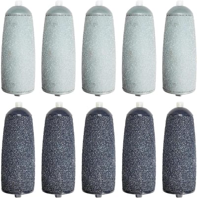 Voetverzorging Set - Eelt Verwijderen - Zachte Huid - Dubbele Schuurkoppen - 10 Stuks - Niet Van Toepassing