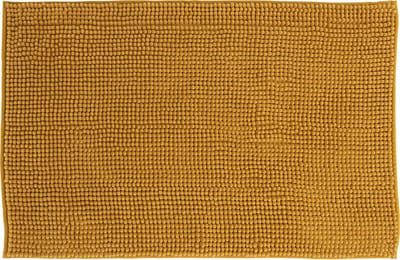 Atmosphera Badkamer kleedje - badmat - voor de vloer - 50 x 80 cm - mosterdgeel