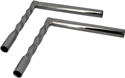 Guidon universel RSM pour Mobylette Peugeot 50 103 Vogue torsadé Neuf