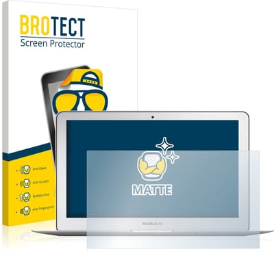 BROTECT - Screenprotector voor Apple MacBook Air 11" (Begin 2015) - Folie Beschermfolie matte 2 Stuks