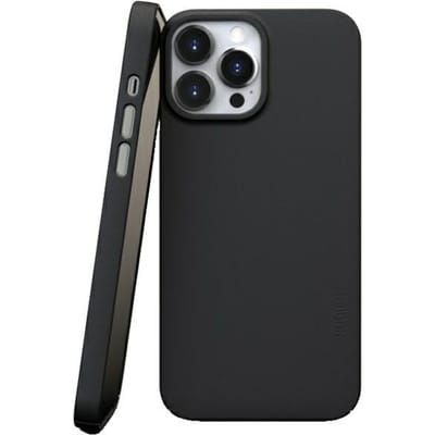 Nudient Thin Case V3 Magnet hoesje geschikt voor iPhone 13 Pro Max - Zwart