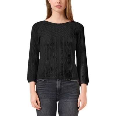 s.Oliver -qs Pullover Black Maat: XS | Sweaters Outlet | Dames | Zwart