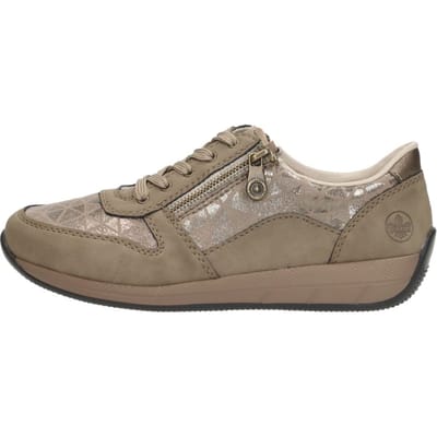 Rieker Sneakers - Dames - Beige - Maat:36