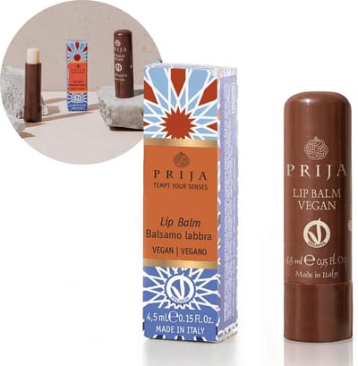 PRIJA Jus d'Ambre - Beschermende lippenstift, veganistische lippenbalsem 4,5 ml