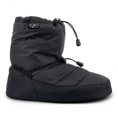 Papillon PA1650 Warm - up Bootie - Zwart - Bootie voor dansers - Warm - up voor, tussen of na de danslessen - Unisex booties - Elastiek sluiting - Antislip buitenzool - PAPILLON - 900 - XL(42 - 43) - PAPILLON - 900 - L(40 - 41)