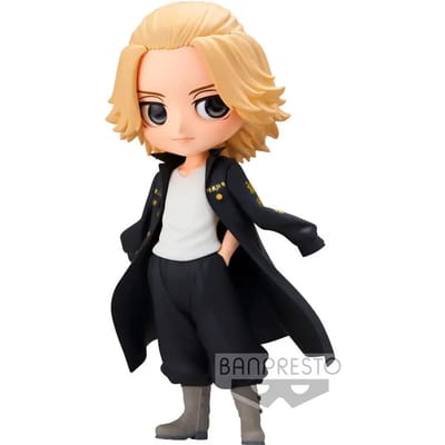 Bandai Tokyo Revengers Manjiro Sano Qposket-figuur Zwart Kinderen