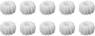 Wasballen - Haarverwijderaars - Kleding Reinigen - Herbruikbaar Milieuvriendelijk - 10 Stuks - Wit