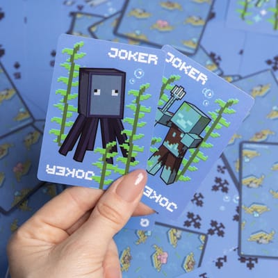 Paladone - Minecraft Waterproof Playing Cards