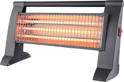 Krachtige Kwartsoven met 3 Warmtestanden en Kantelbeveiliging - 1200W