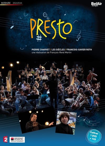 Pierre Charvet, Les Siècles, François-Xavier Roth - Presto Volume 1 (DVD)