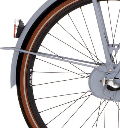 Cortina Spatbordstang achter 28 U4 neutral grey matt