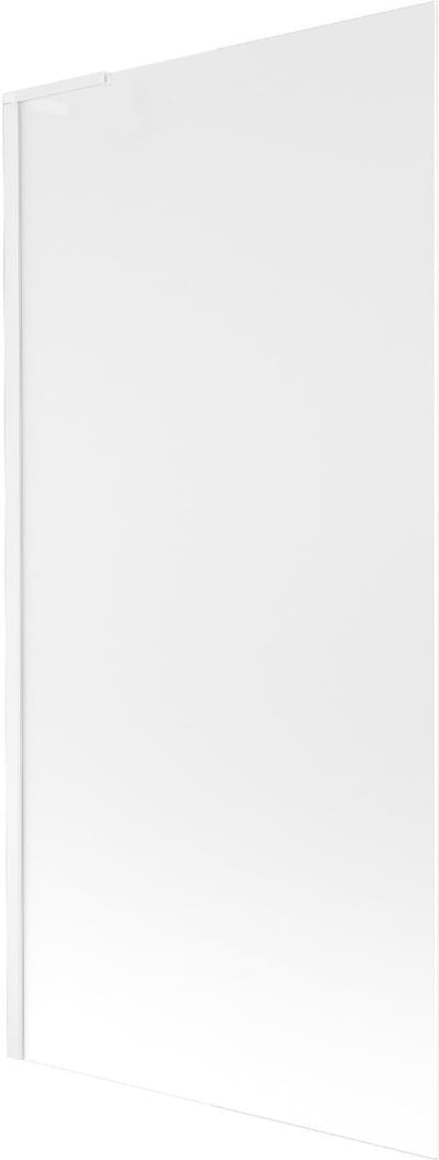 Mexen Next L badwand 1-delig 90 x 150 , matglas, wit - 895-090-000-03-30-20