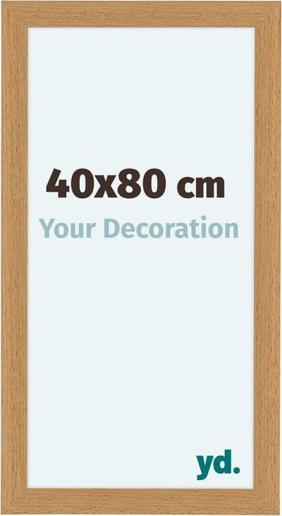 Your Decoration - Fotolijst 40x80 cm - MDF - Beuken - Como