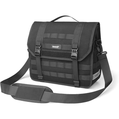 Rhinowalk – sac de selle de moto, sac à bagages à dégagement rapide, organisateur de rangement latéral de grande capacité 13L noir