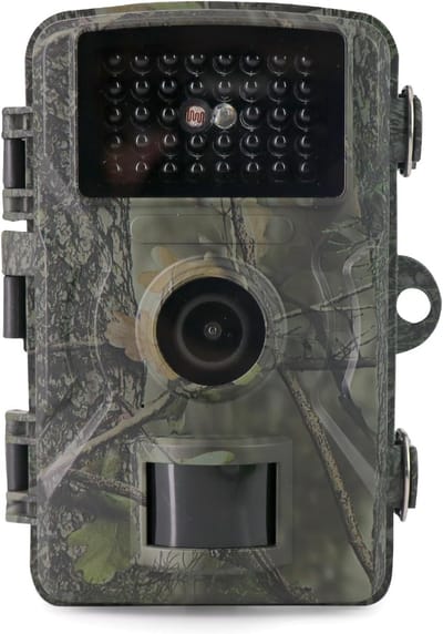 Wildcamera Detector - Nachtzicht Camera - Dieren Observeren - Waterdichte Behuizing - 12MP - Zwart