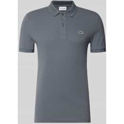 slim fit poloshirt van puur katoen