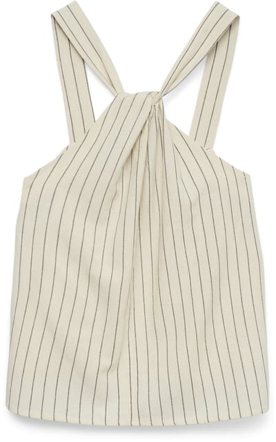 VERO MODA - VMJOSEPHINE S/L KNOT TOP WVN BTQ SP - Dames - Blouses
