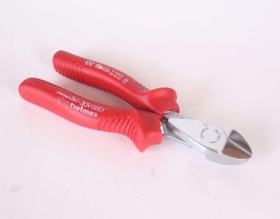 Zijsnijder - Kniptang Kniptool - Elektra Werk - 1000V Geïsoleerd - 155 mm - Multicolor