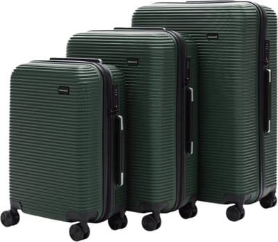 AttitudeZ Aeroline Reiskoffer Set Groen