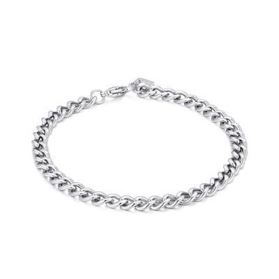 Twice As Nice Armband in edelstaal, gourmet 5 mm 19cm