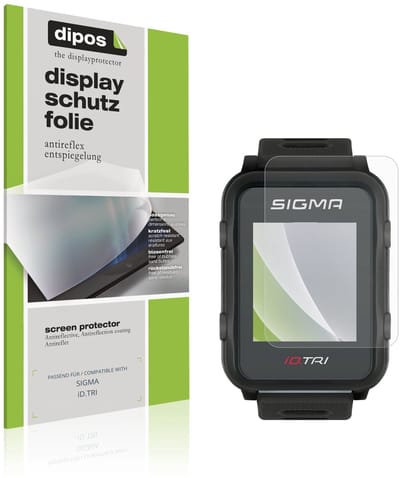 dipos – 6x Matte Beschermfolie geschikt voor SIGMA iD.TRI | Krasbestendige & antireflecterende Screenprotector Ultra-Thin