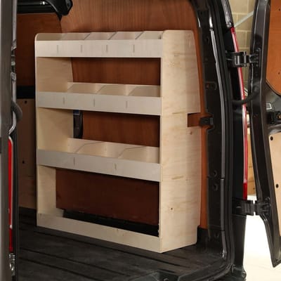 Modulaire Stellingkast voor Bedrijfswagen - Ontwerp voor Passagierszijde Ford Transit Custom L1 (SWB) 2012+