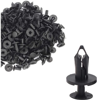 Dailygoods- Bevestigingsclips Robuust - Auto Clips - Bumperbescherming - Kunststof - 50 Stuks - Universeel 25 x 20 mm - Autoclips
