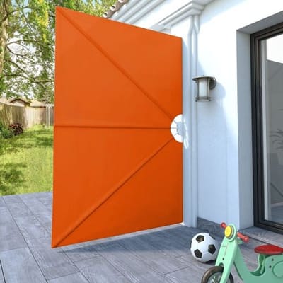 vidaXL - Terrasscherm - inklapbaar - 240x160 - cm - terracottakleurig